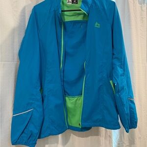RBX Performance Jacket in Green and Blue